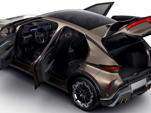 Cupra Raval 2027 3D Model