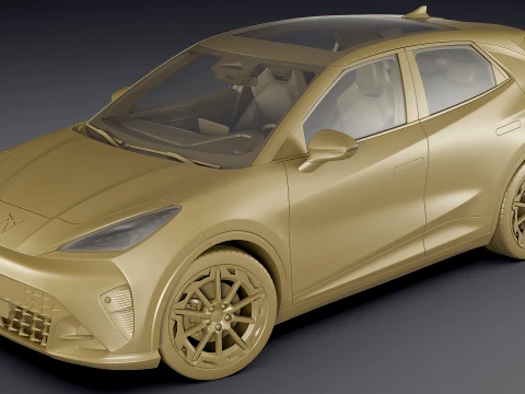 Cupra Raval 2027 3D Model