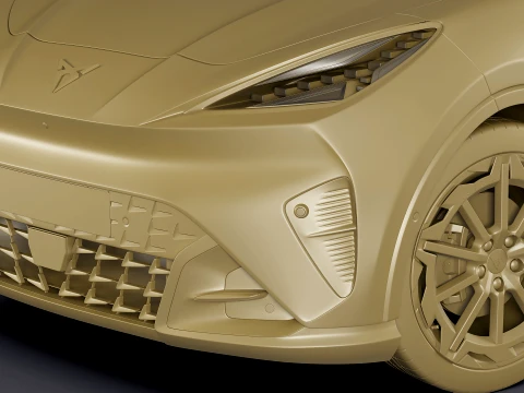 Cupra Raval 2027 3D Model