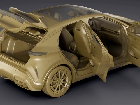 Cupra Raval 2027 3D Model