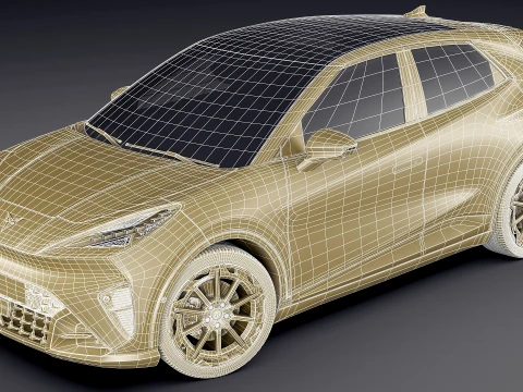 Cupra Raval 2027 3D Model