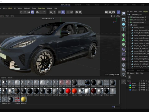 Cupra Raval 2027 3D Model