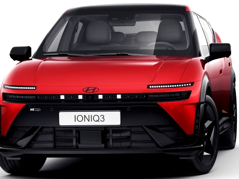 Hyundai Ioniq 3 N-line 2027 3D Model