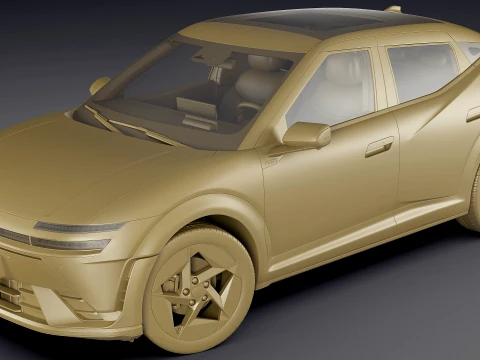 Hyundai Ioniq 3 N-line 2027 3D Model