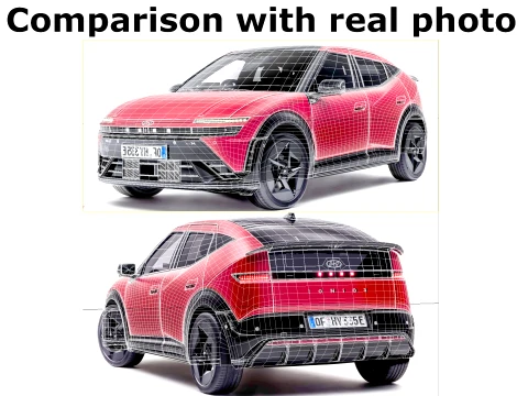 Hyundai Ioniq 3 N-line 2027 3D Model