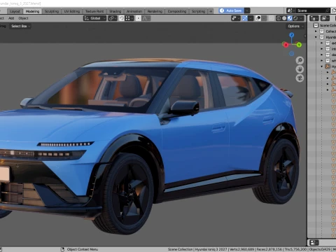 Hyundai Ioniq 3 N-line 2027 3D Model