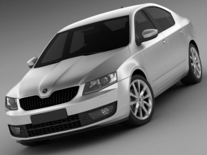 skoda octavia 2013 3D Model