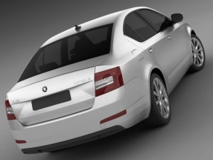 skoda octavia 2013 Modelo 3D