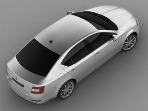 skoda octavia 2013 Modelo 3D