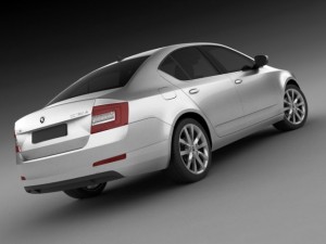 skoda octavia 2013 Modelo 3D