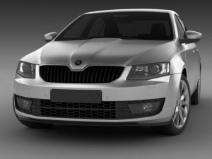 skoda octavia 2013 Modelo 3D