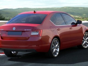 skoda octavia 2013 Modelo 3D