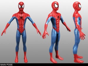 spiderman 3D-Modell