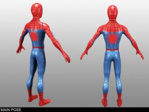 spiderman 3D-Modell