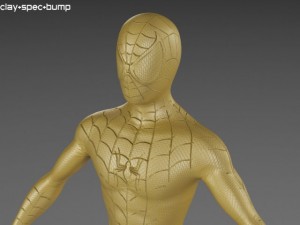 spiderman 3D-Modell