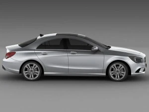 mercedes kla Model 3D