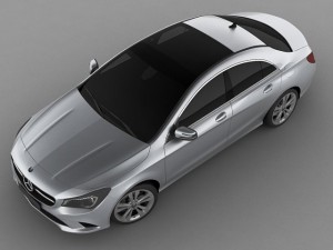 mercedes cla Modèle 3D