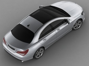 mercedes cla Modèle 3D