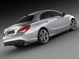 mercedes cla Modèle 3D