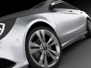 mercedes cla Modèle 3D