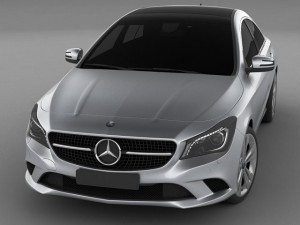mercedes cla Modèle 3D