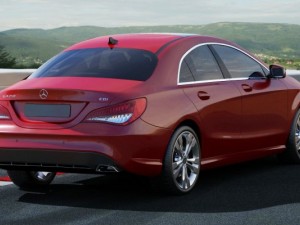 mercedes cla Modèle 3D
