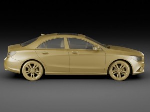 mercedes cla Modèle 3D