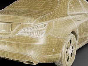 mercedes cla Modèle 3D
