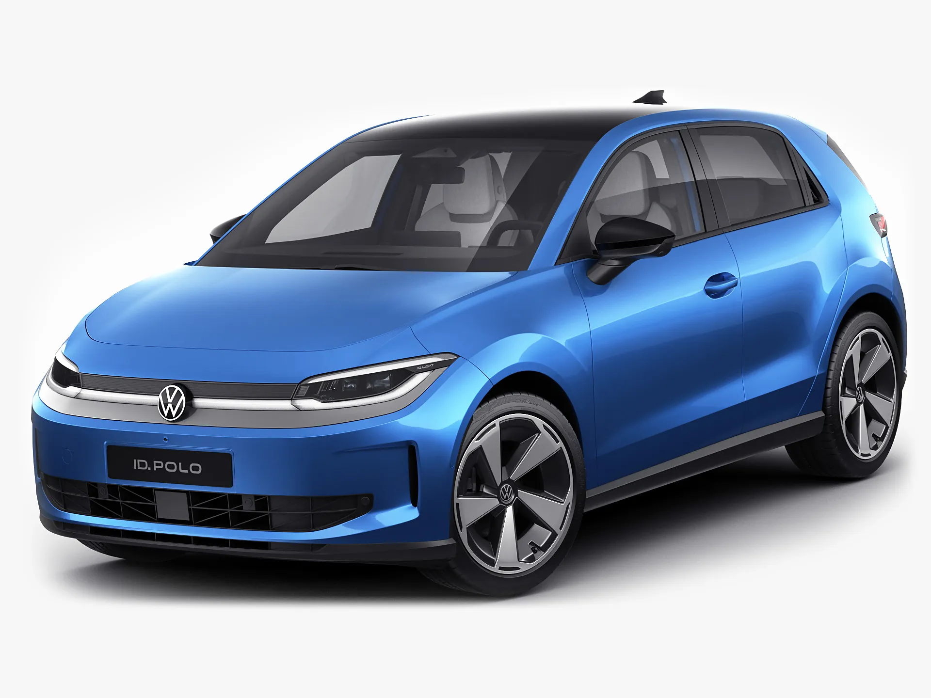 Volkswagen ID Polo 2027 3D Model .c4d .max .obj .3ds .fbx .stl .blend 