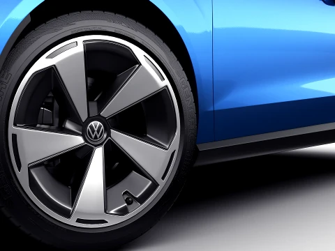 Volkswagen ID Polo 2027 3D Model