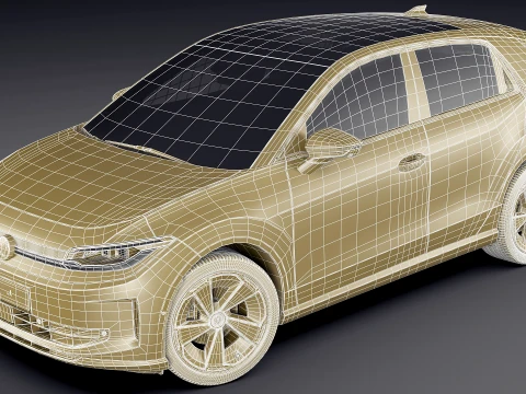 Volkswagen ID Polo 2027 3D Model