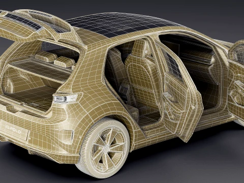 Volkswagen ID Polo 2027 3D Model