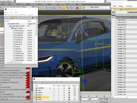 Volkswagen ID Polo 2027 3D Model