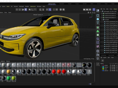 Volkswagen ID Polo 2027 3D Model
