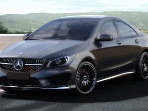 mercedes cla amg package 3Dモデル