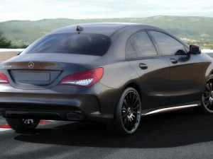 mercedes cla amg package 3D Model