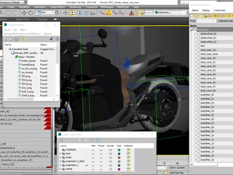 Honda WN7 3D Model