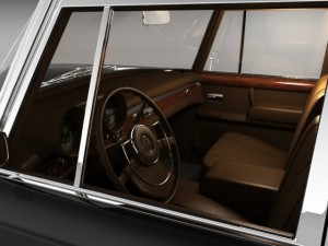 mercedes 600 w100 pullman 1964 1981 3D 모델