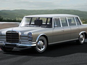 mercedes 600 w100 pullman 1964 1981 Model 3D