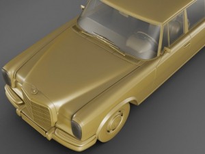 mercedes 600 w100 pullman 1964 1981 3D 모델