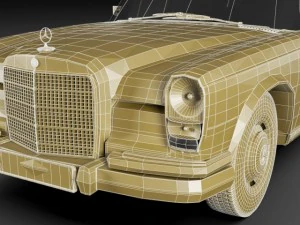 mercedes 600 w100 pullman 1964 1981 Model 3D
