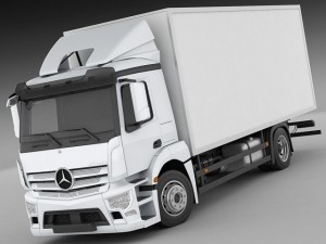 mercedes antos rigid truck 3D-Modell