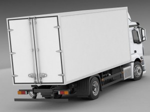mercedes antos rigid truck Modelo 3D