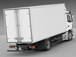 mercedes antos rigid truck 3D Model