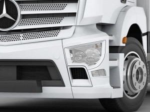 mercedes antos rigid truck Modelo 3D