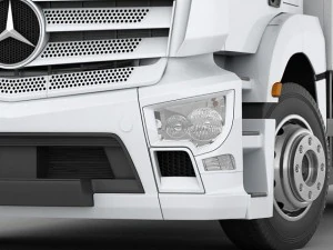 mercedes antos rigid truck 3D Model