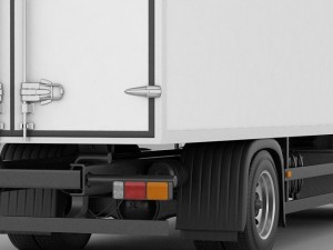 mercedes antos rigid truck Modelo 3D