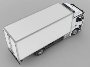 mercedes antos rigid truck Modelo 3D