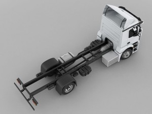 mercedes antos rigid truck Modelo 3D