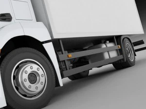 mercedes antos rigid truck 3D Model
